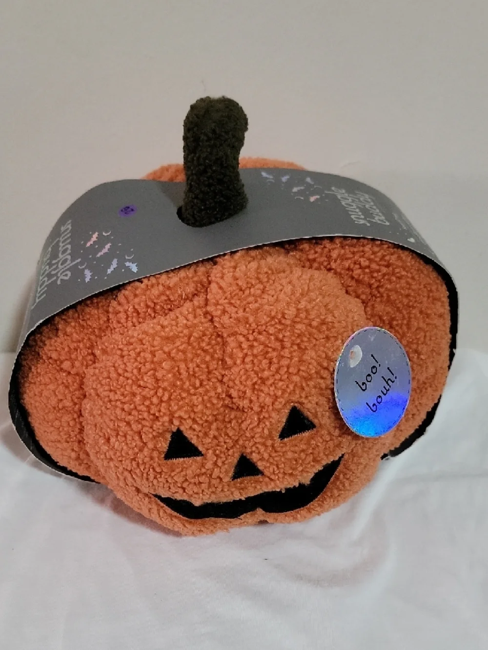 Snuggle Buddy Decorative Heat And Hug Pumpkin!